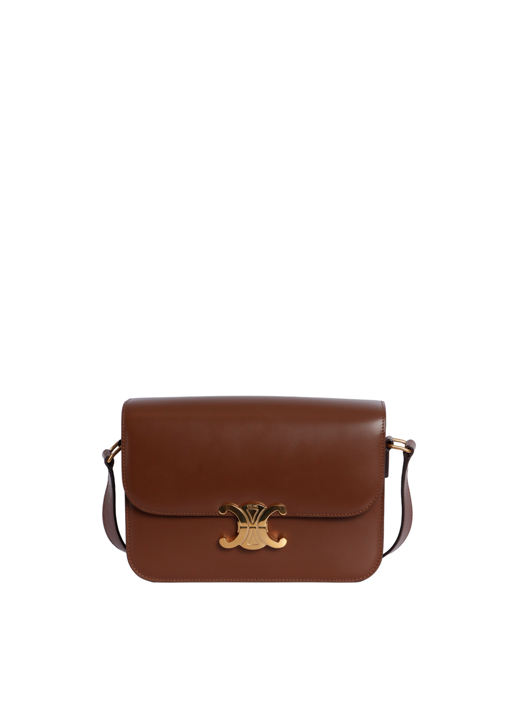 CELINE CLASSIQUE TRIOMPHE BAG CARAMELO